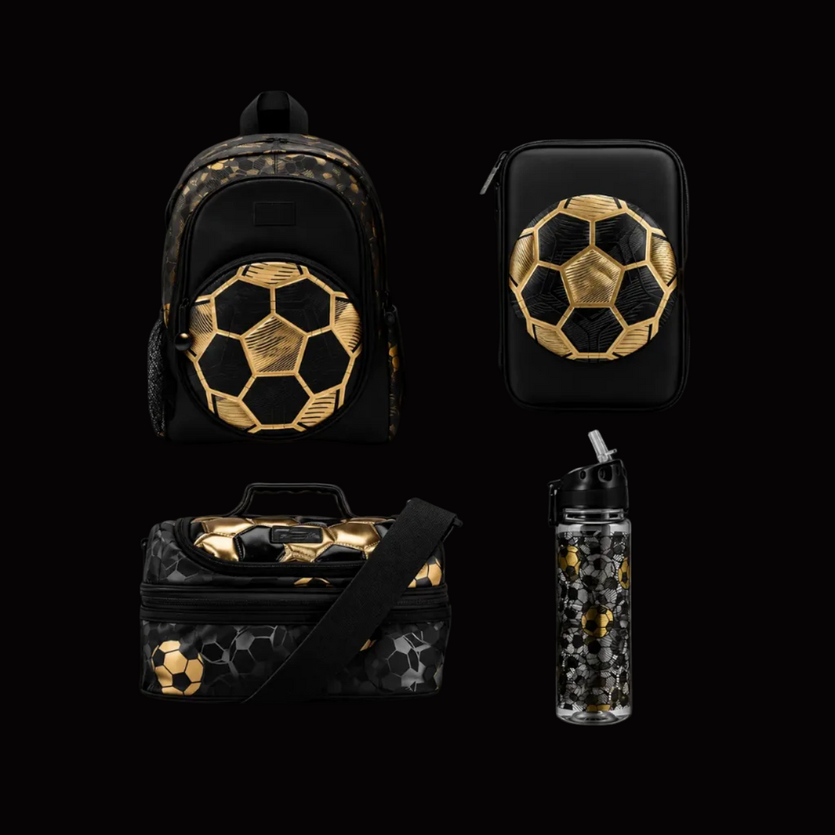 Golden Goal Sports Backpack Set